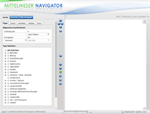 Tablet Screenshot of mittelweser-navigator.de